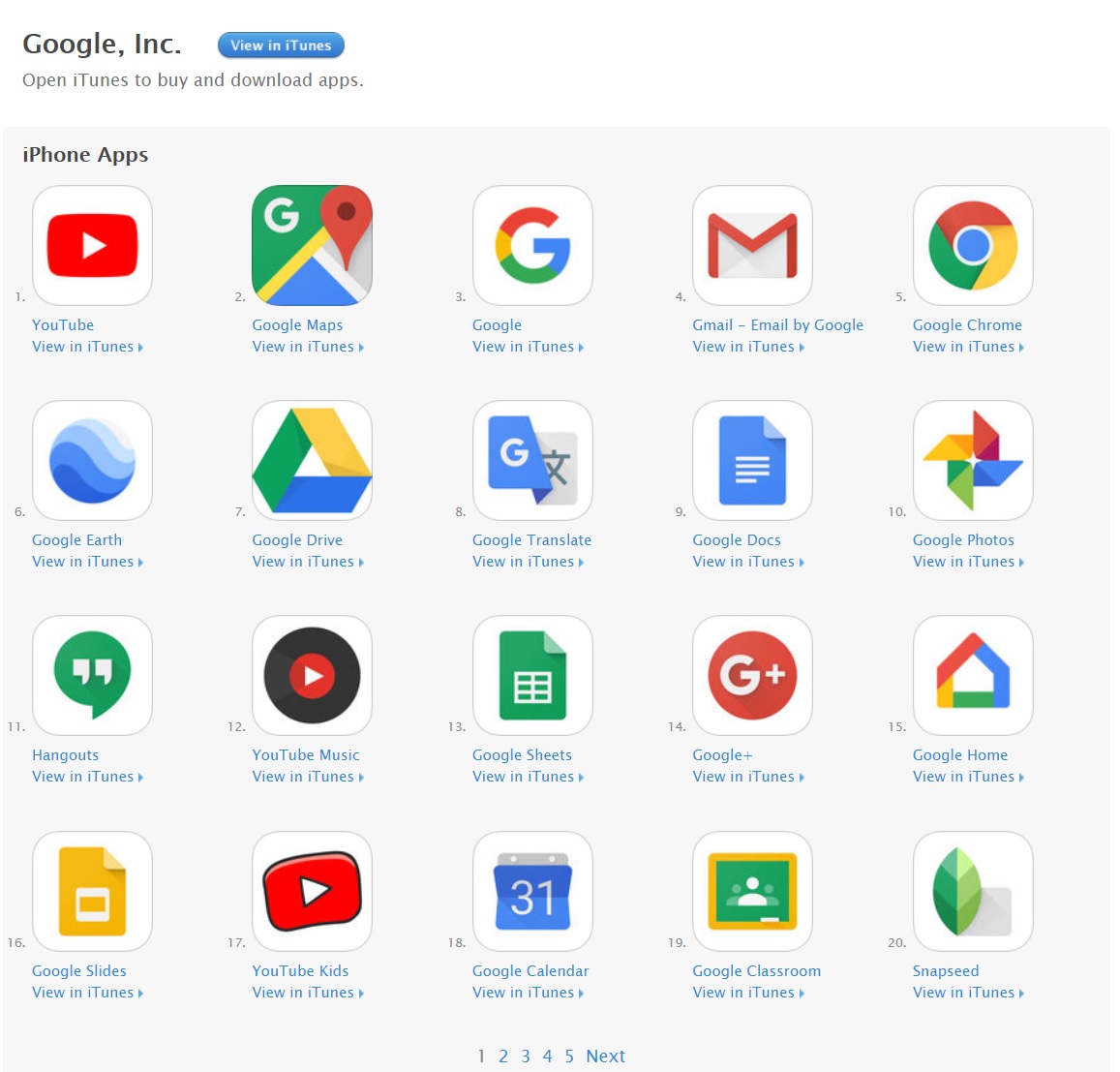 google products for mac download